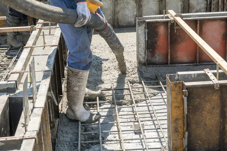 Concrete foundation